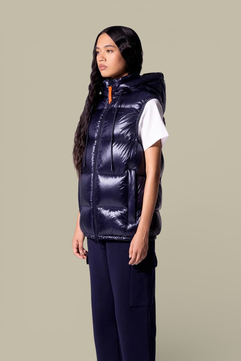 Doudoune Sans Manches Gertrude - Bleu Marine - doudoune