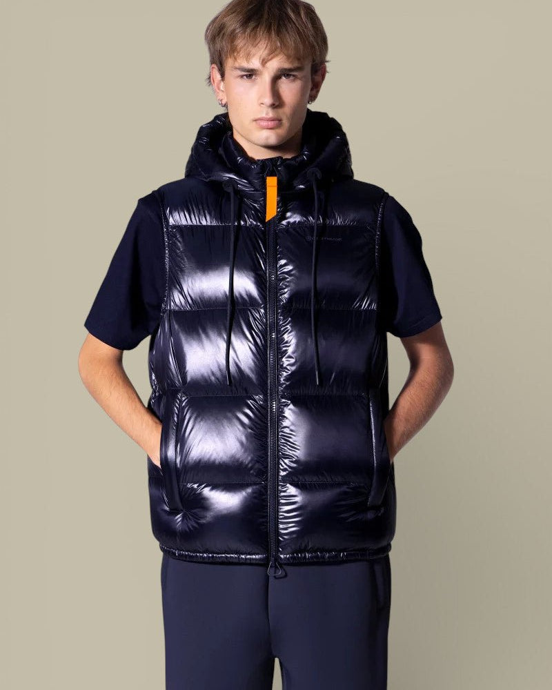 Doudoune Sans Manches Gertrude - Bleu Marine - doudoune