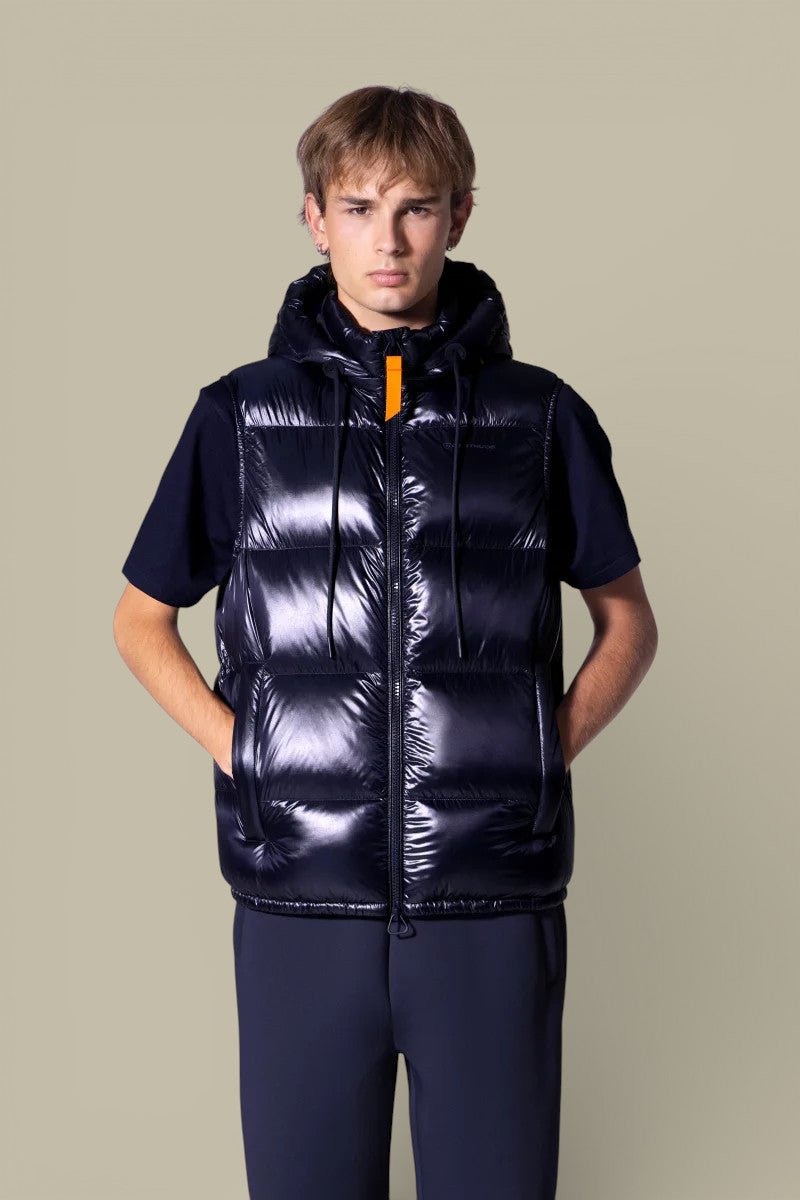 Doudoune Sans Manches Gertrude - Bleu Marine - doudoune