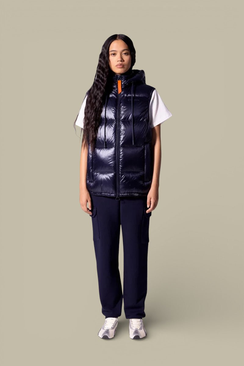 Doudoune Sans Manches Gertrude - Bleu Marine - doudoune