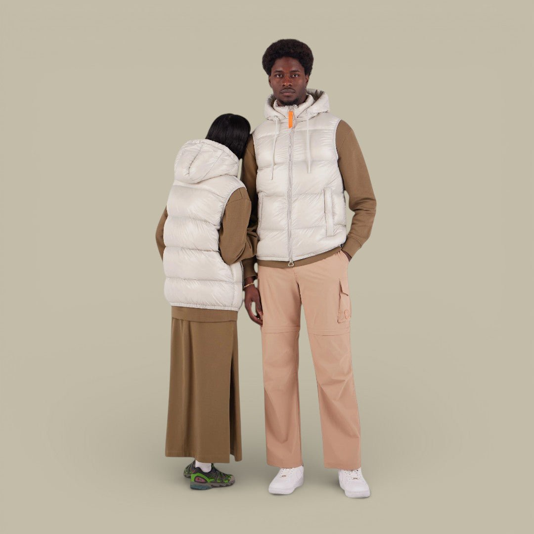 Doudoune Sans Manches Gertrude Grise - Cesar - doudoune