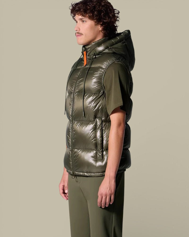 Doudoune Sans Manches Gertrude - Khaki - doudoune