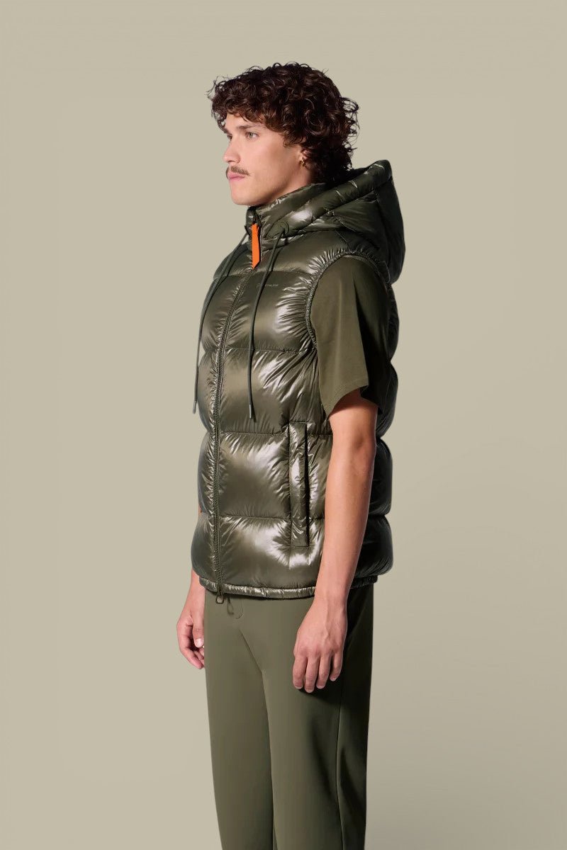 Doudoune Sans Manches Gertrude - Khaki - doudoune