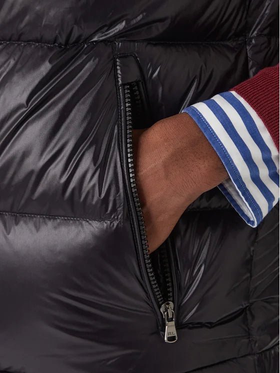 Doudoune Sans Manches Ralph Lauren - Noir Brillante - doudoune