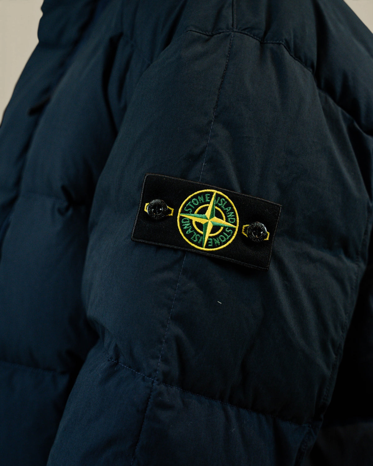 Doudoune Stone Island Bleu Marine - Sans Capuche