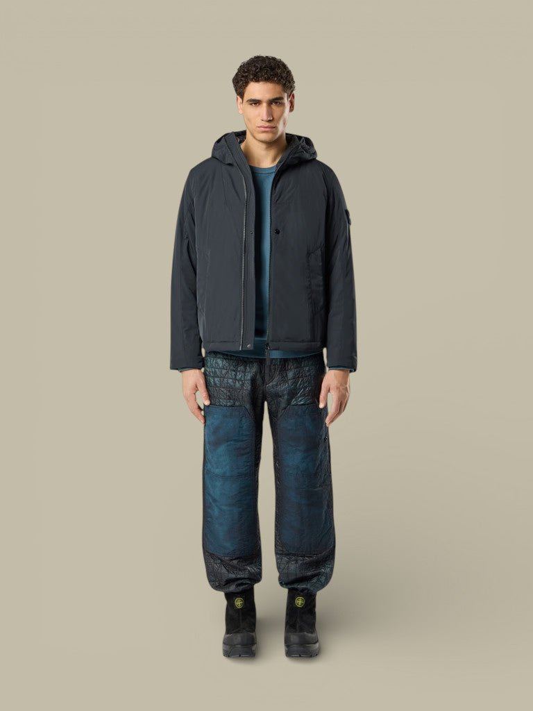 Doudoune Stone Island Noir - MICRO TWILL - doudoune