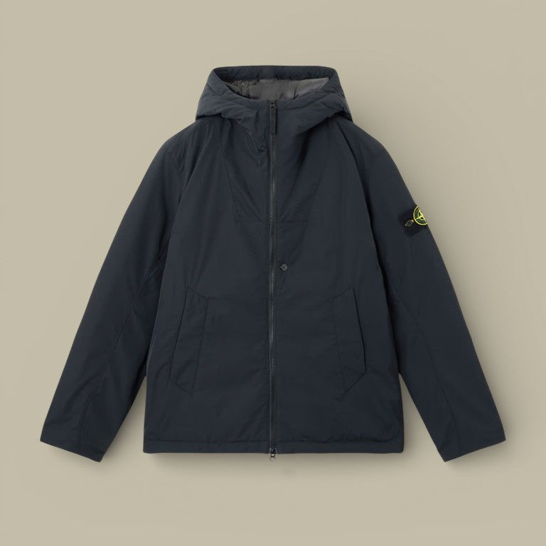 Doudoune Stone Island Noir - MICRO TWILL - doudoune