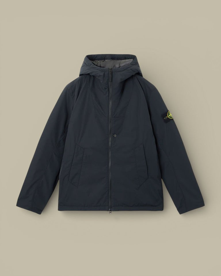 Doudoune Stone Island Noir - MICRO TWILL - doudoune