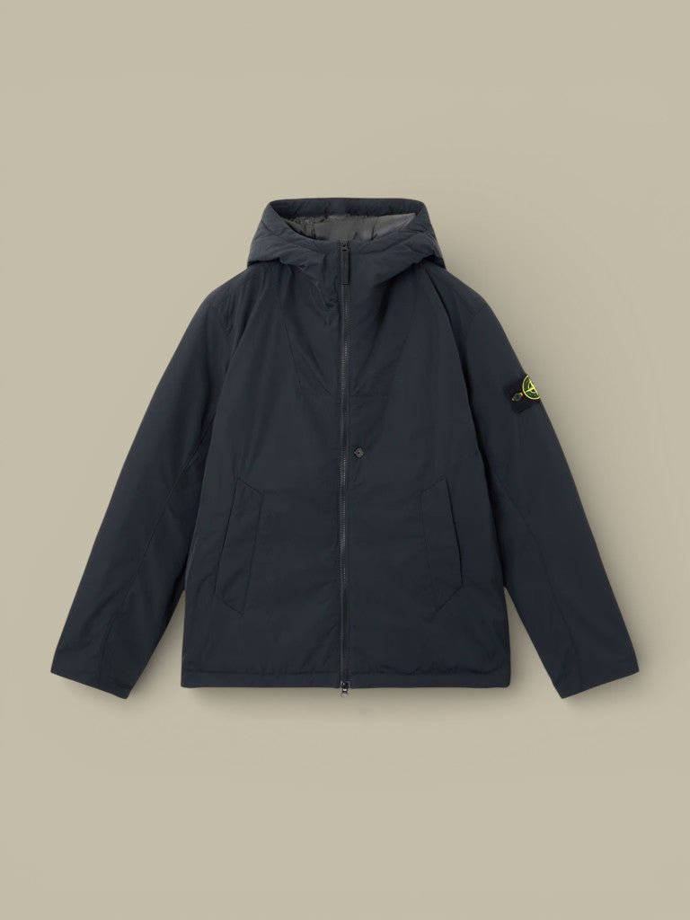 Doudoune Stone Island Noir - MICRO TWILL - doudoune