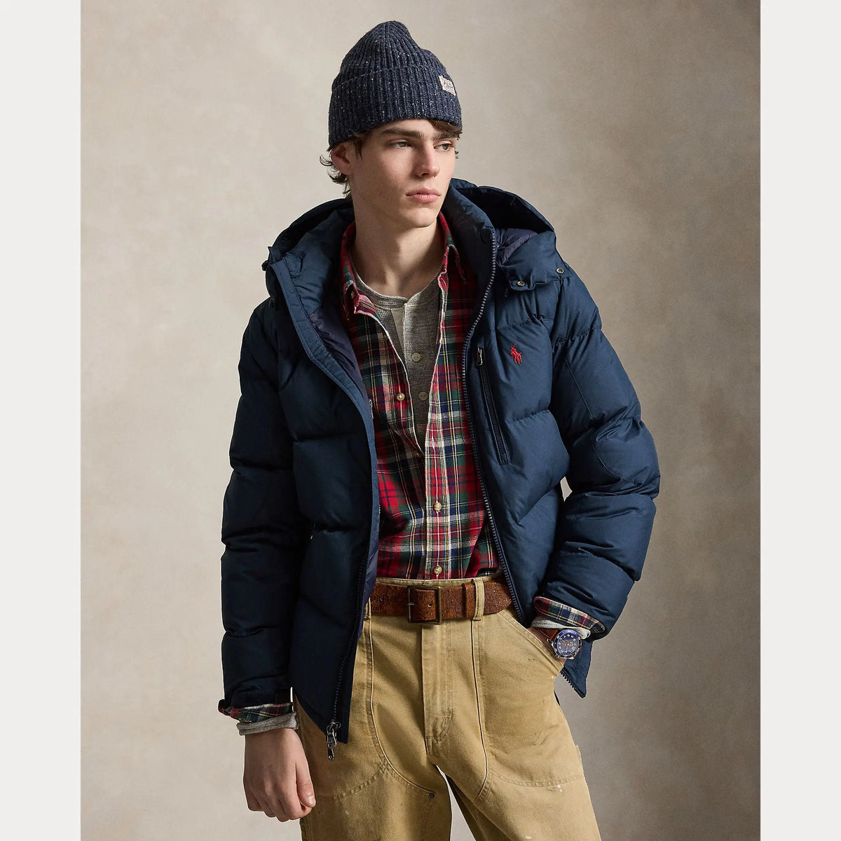 Doudoune Ralph Lauren Bleu Marine - Doudoune Gorham Ralph Lauren