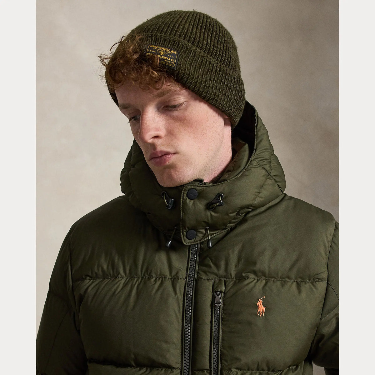doudoune Ralph Lauren Kaki - Doudoune Gorham Ralph Lauren