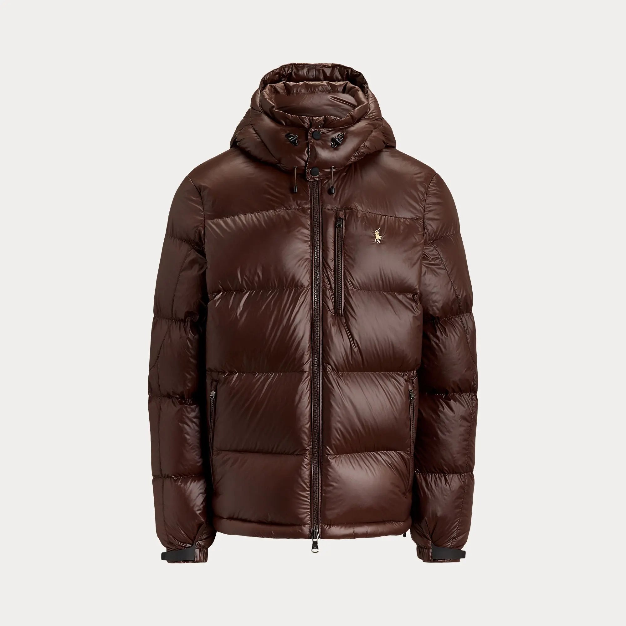 Doudoune Ralph Lauren Marron - Doudoune Gorham Brillante Ralph Lauren