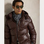 Doudoune Ralph Lauren Marron - Doudoune Gorham Brillante Ralph Lauren