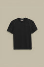 T-Shirt Gertrude Noir et Orange - Leonce Spot Gertrude