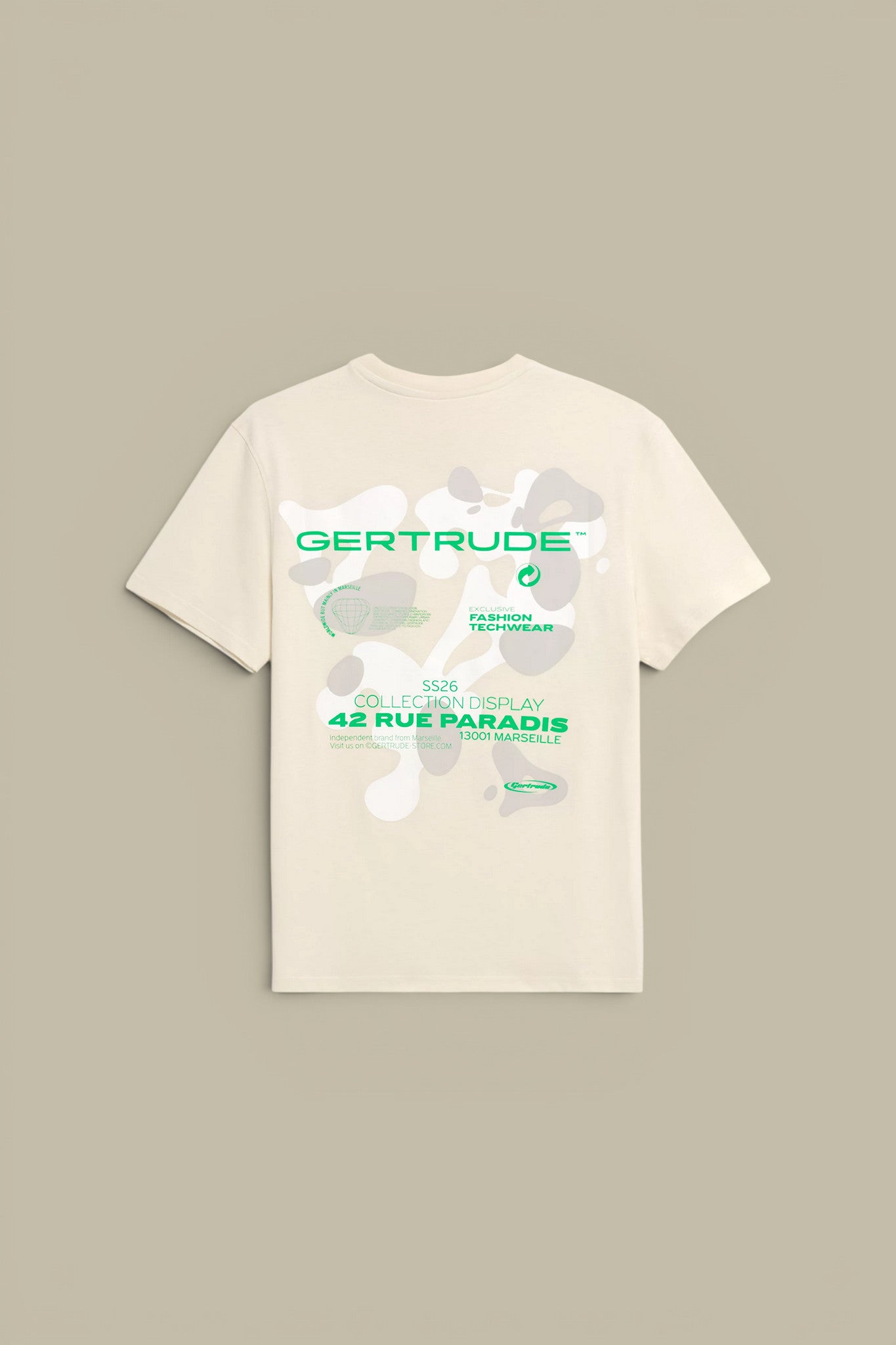 T-Shirt Gertrude Beige - Leonce Spot Gertrude