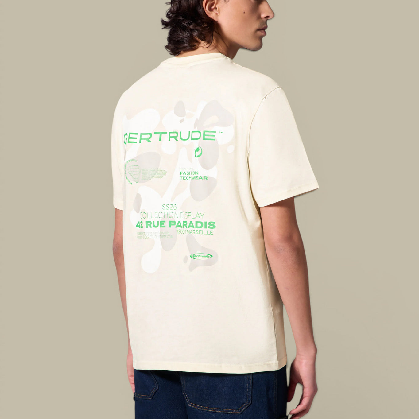 T-Shirt Gertrude Beige - Leonce Spot Gertrude