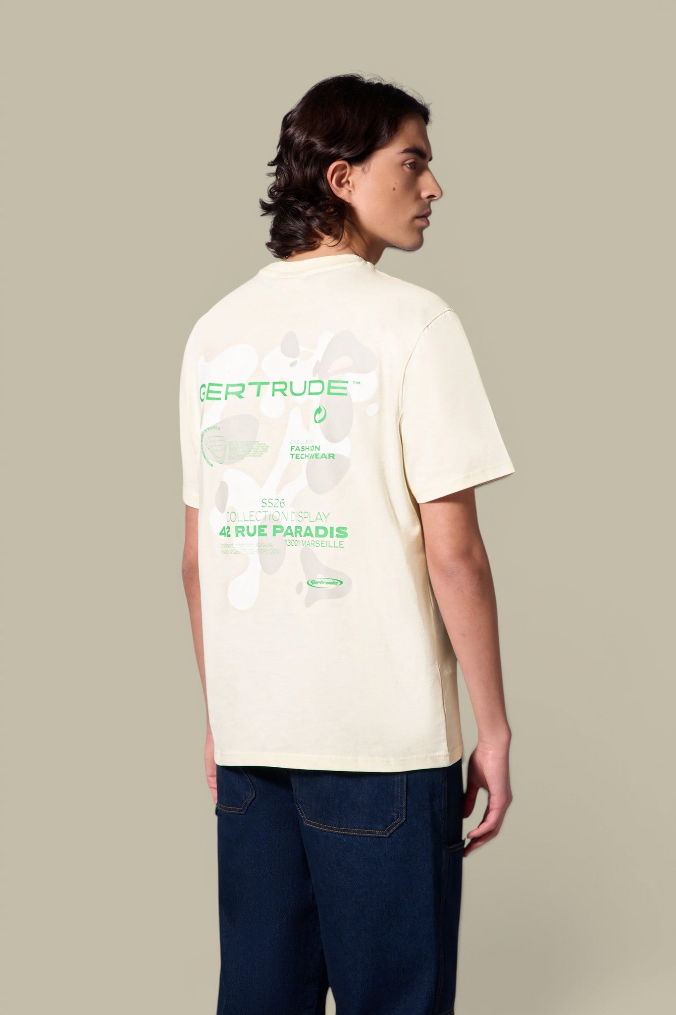 T-Shirt Gertrude Beige - Leonce Spot Gertrude