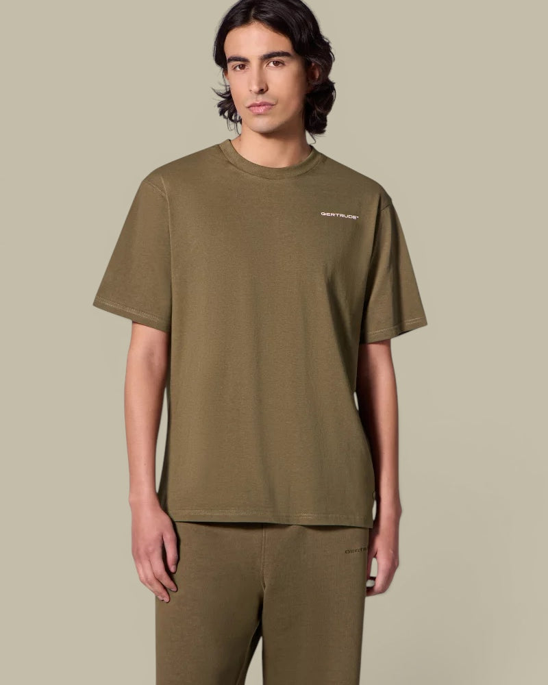 T-Shirt Gertrude Beige - Leonce Spot KHAKI Gertrude