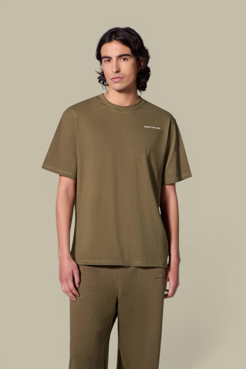 T-Shirt Gertrude Beige - Leonce Spot KHAKI Gertrude