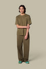 T-Shirt Gertrude Beige - Leonce Spot KHAKI Gertrude
