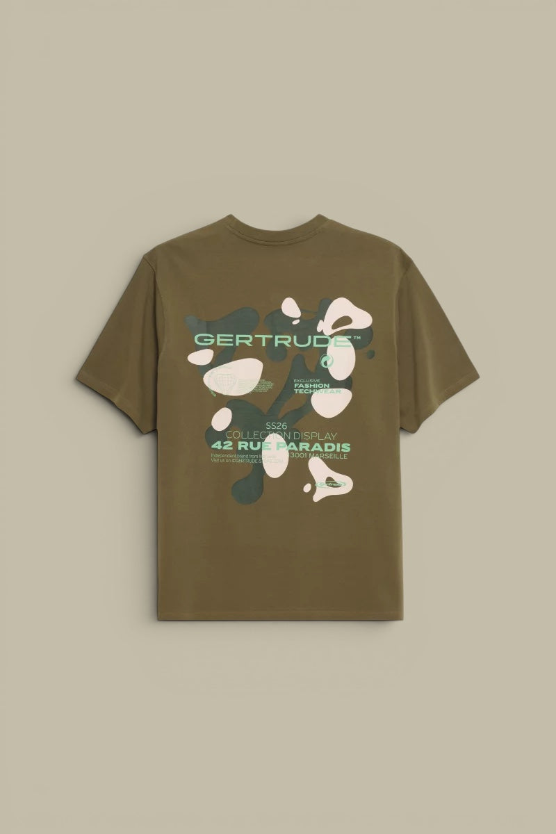 T-Shirt Gertrude Beige - Leonce Spot KHAKI Gertrude