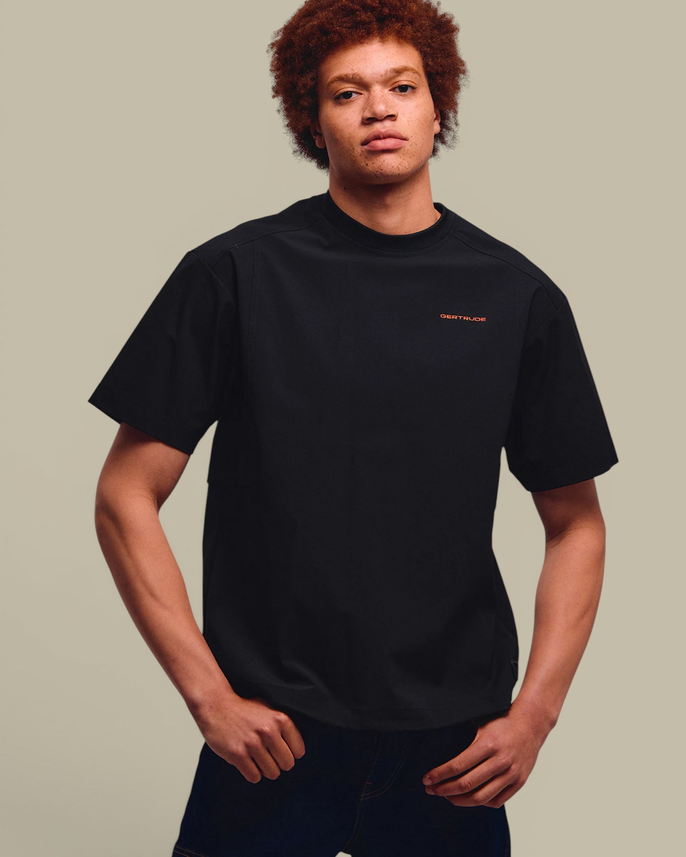 T-shirt Gertrude Noir - Lothar Gertrude