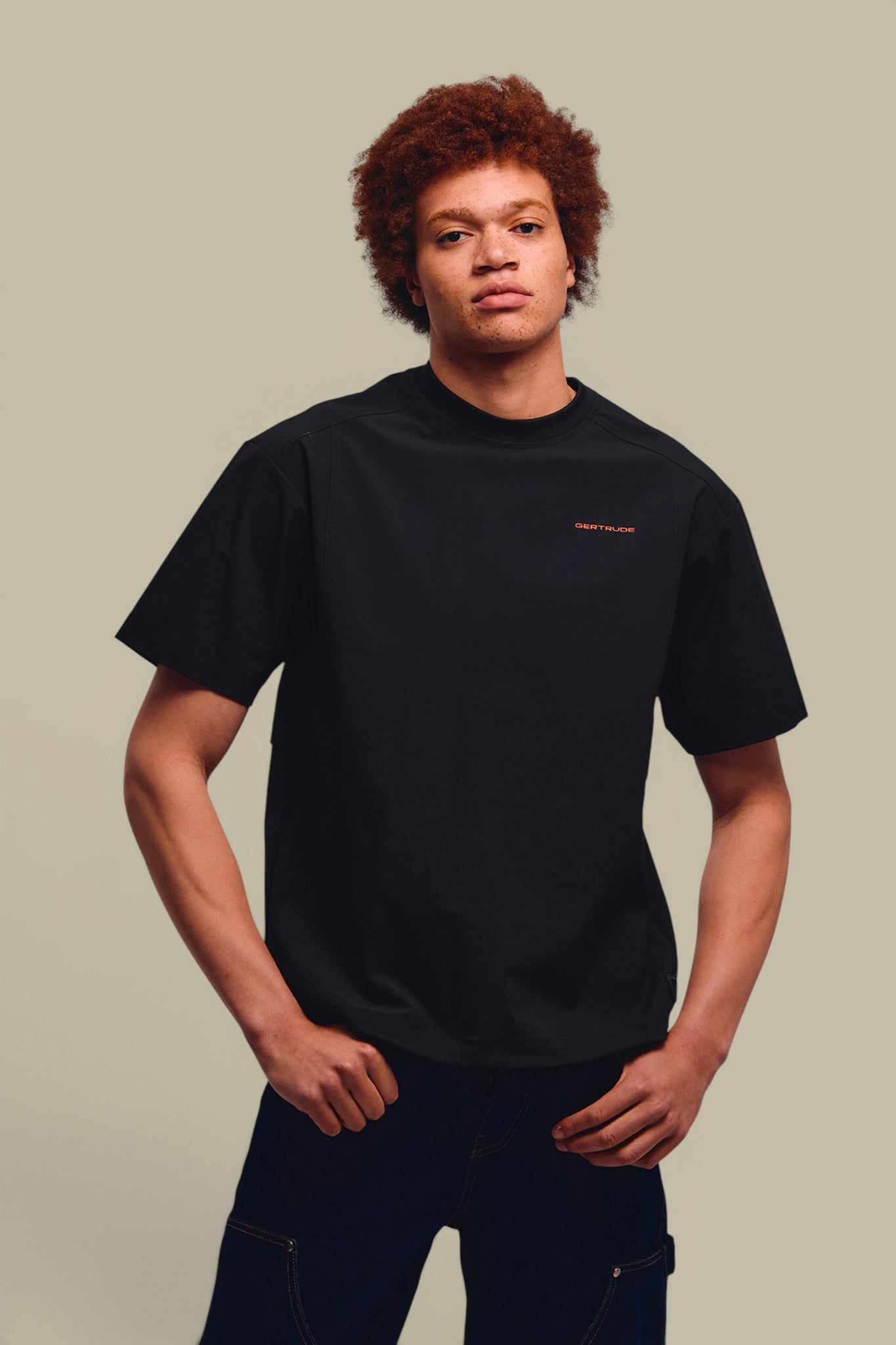 T-shirt Gertrude Noir - Lothar Gertrude