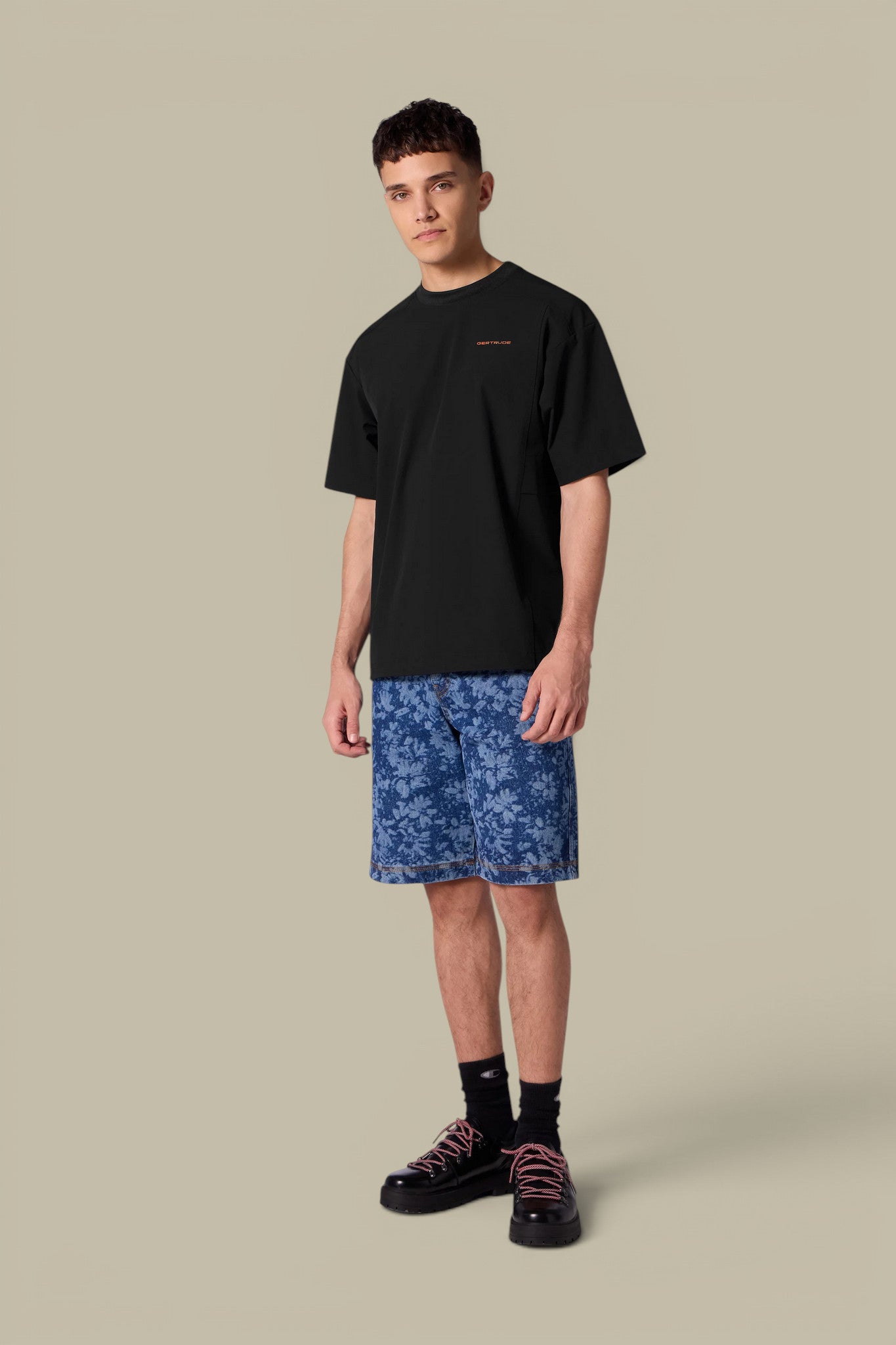 T-shirt Gertrude Noir - Lothar Gertrude