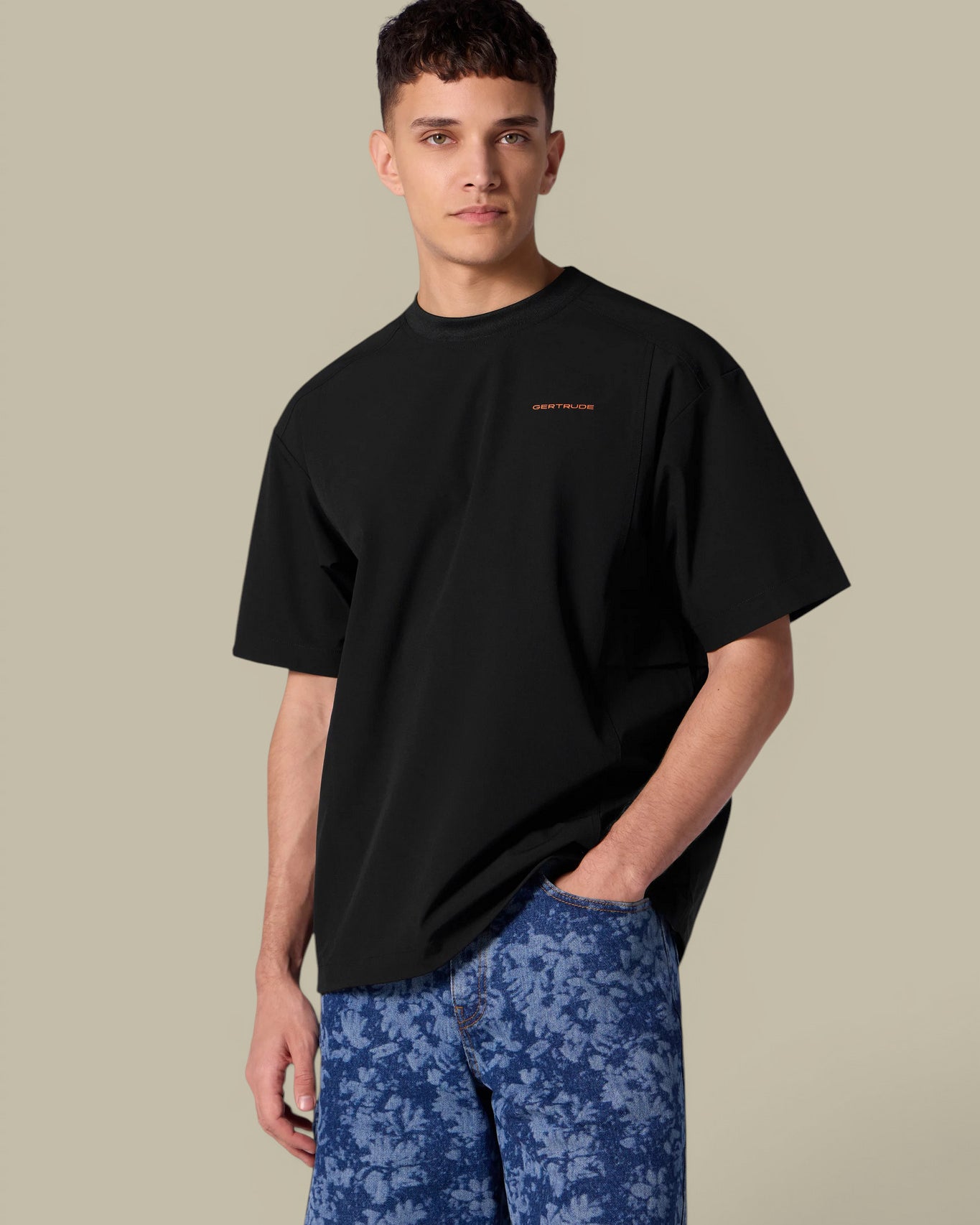 T-shirt Gertrude Noir - Lothar Gertrude