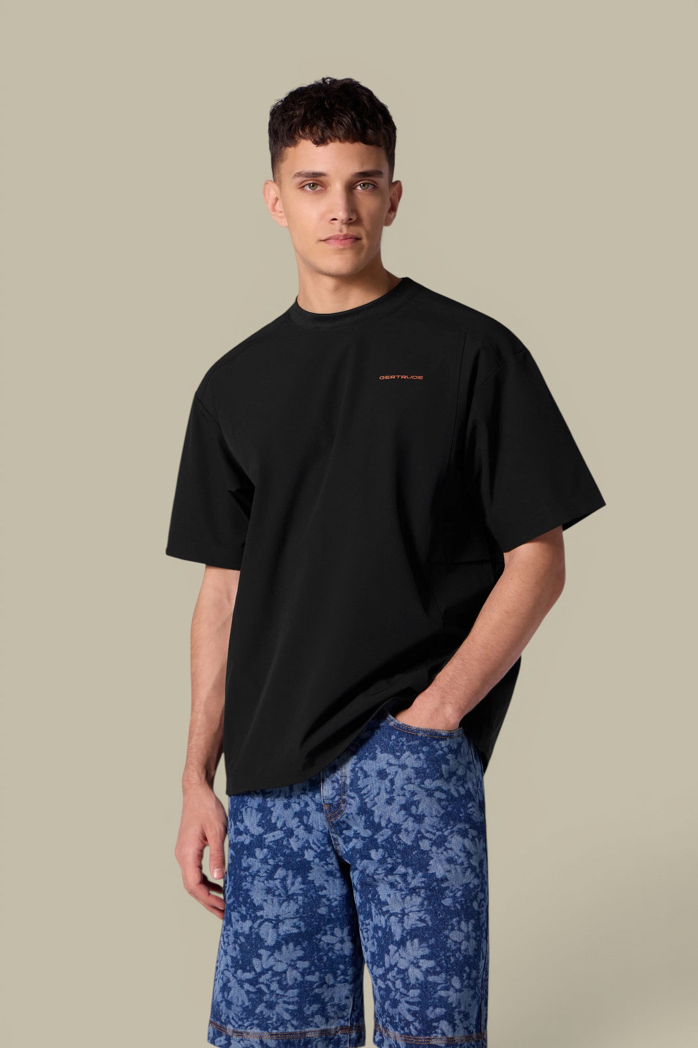 T-shirt Gertrude Noir - Lothar Gertrude