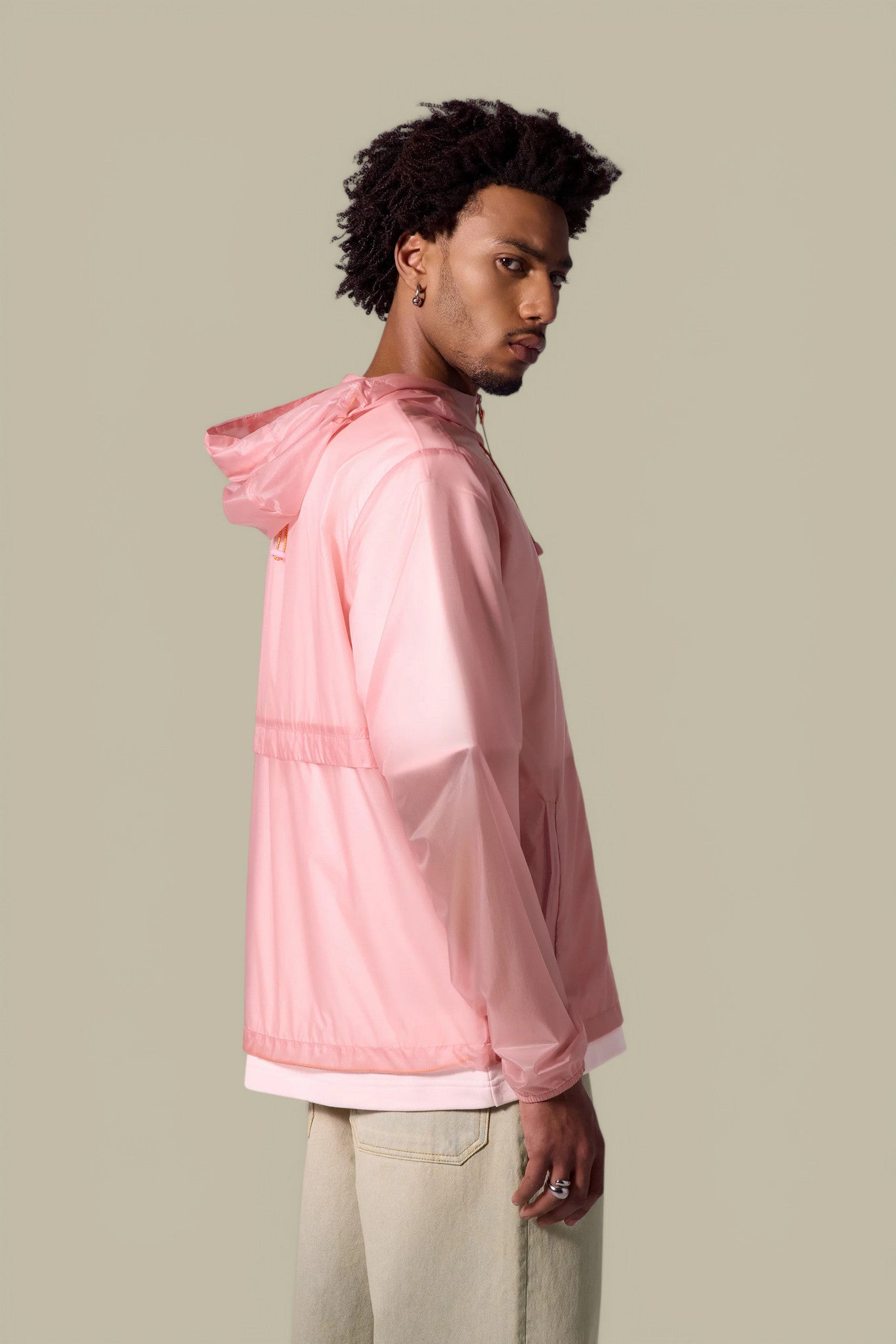 Veste Gertrude Rose - Coupe Vent Gertrude