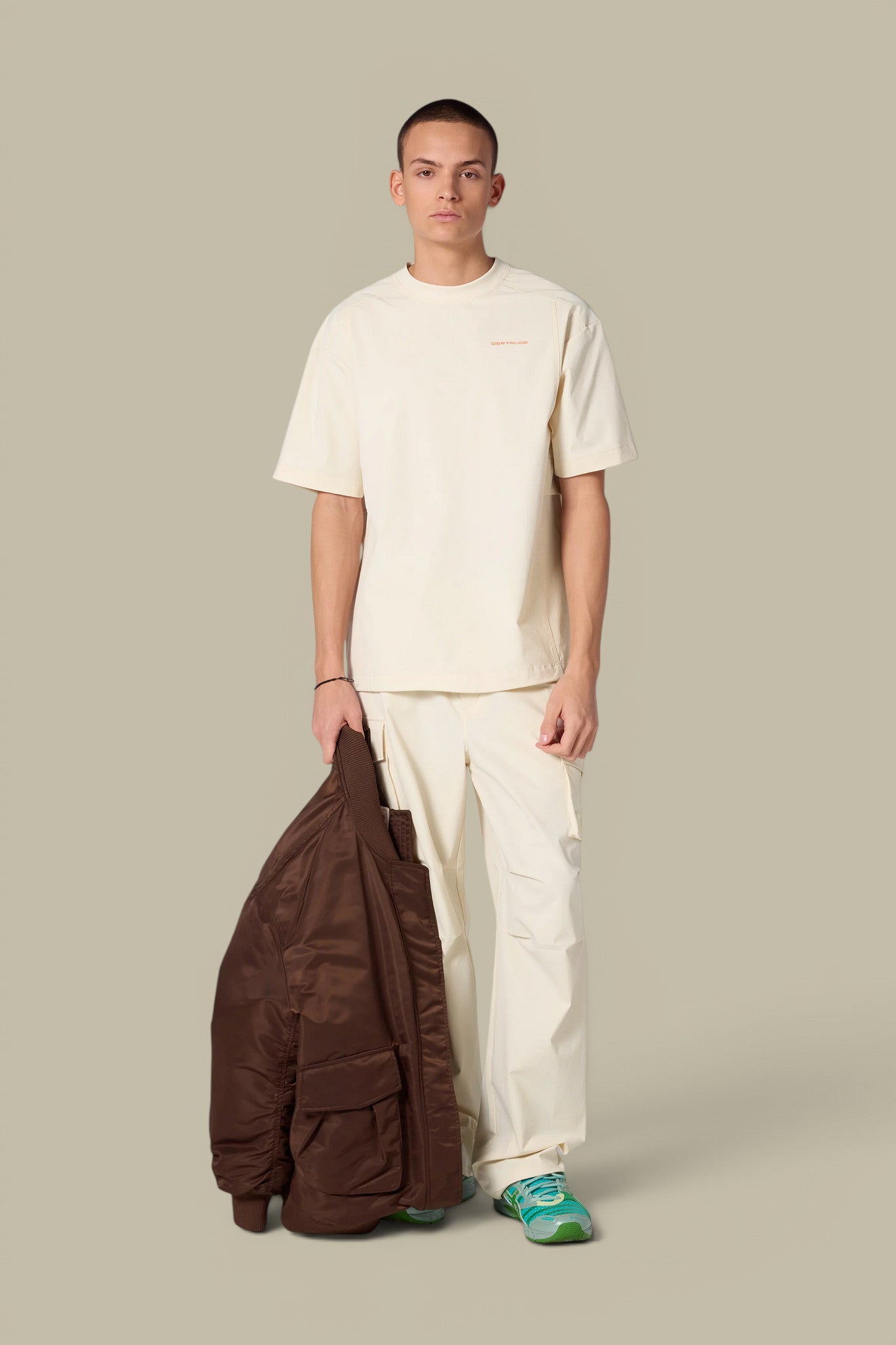 Pantalon Gertrude Creme - Cargo Gertrude