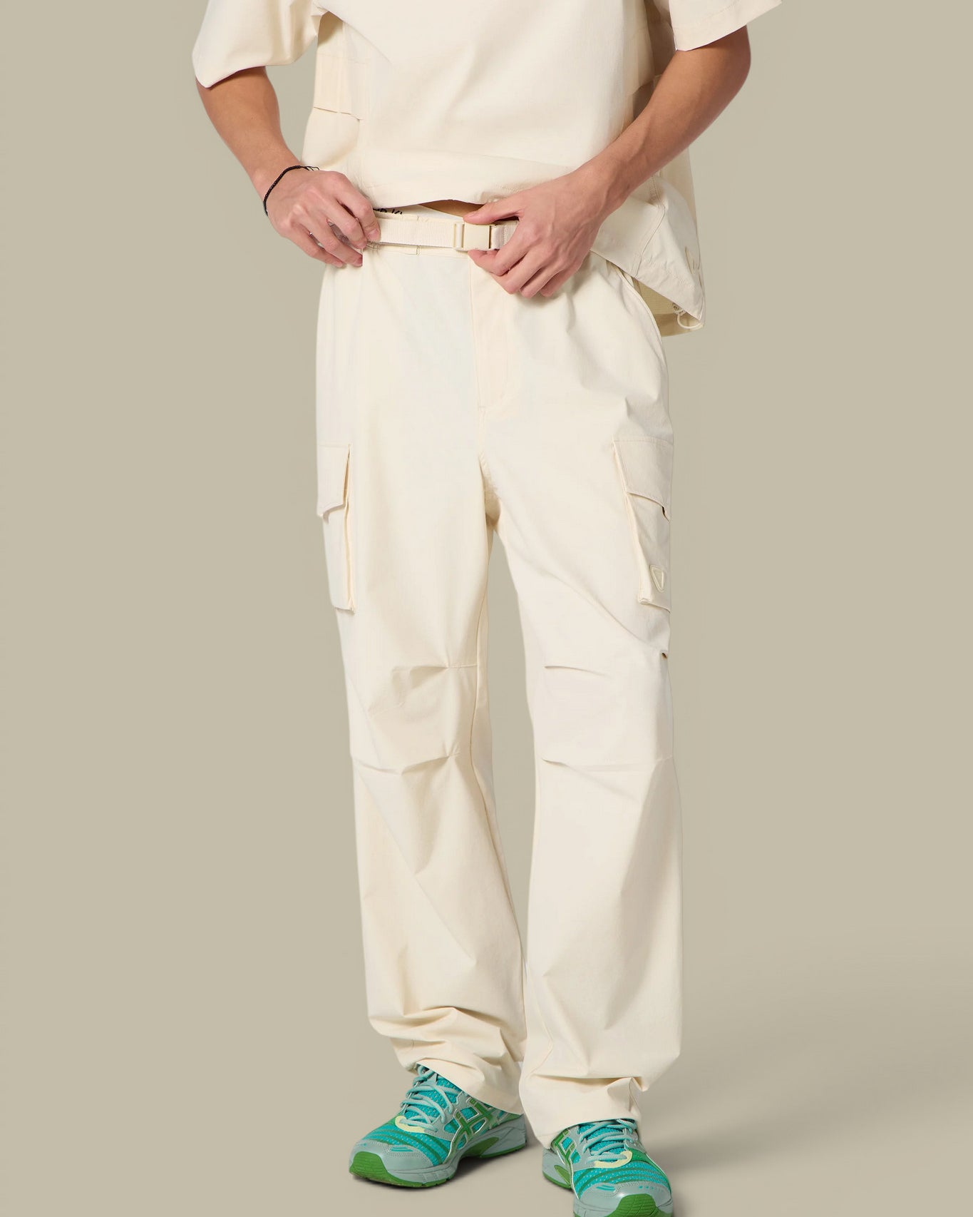 Pantalon Gertrude Creme - Cargo Gertrude