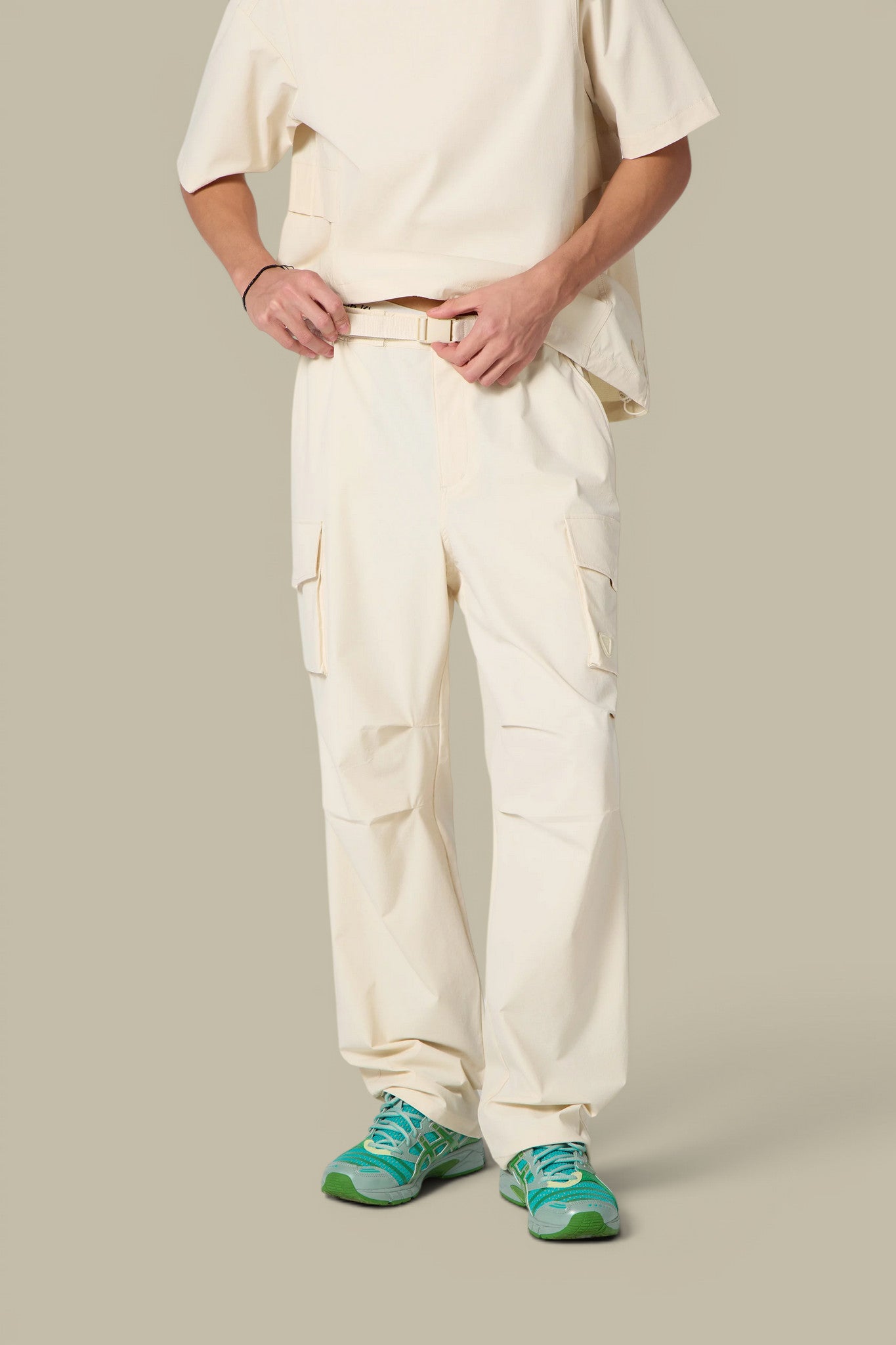 Pantalon Gertrude Creme - Cargo Gertrude