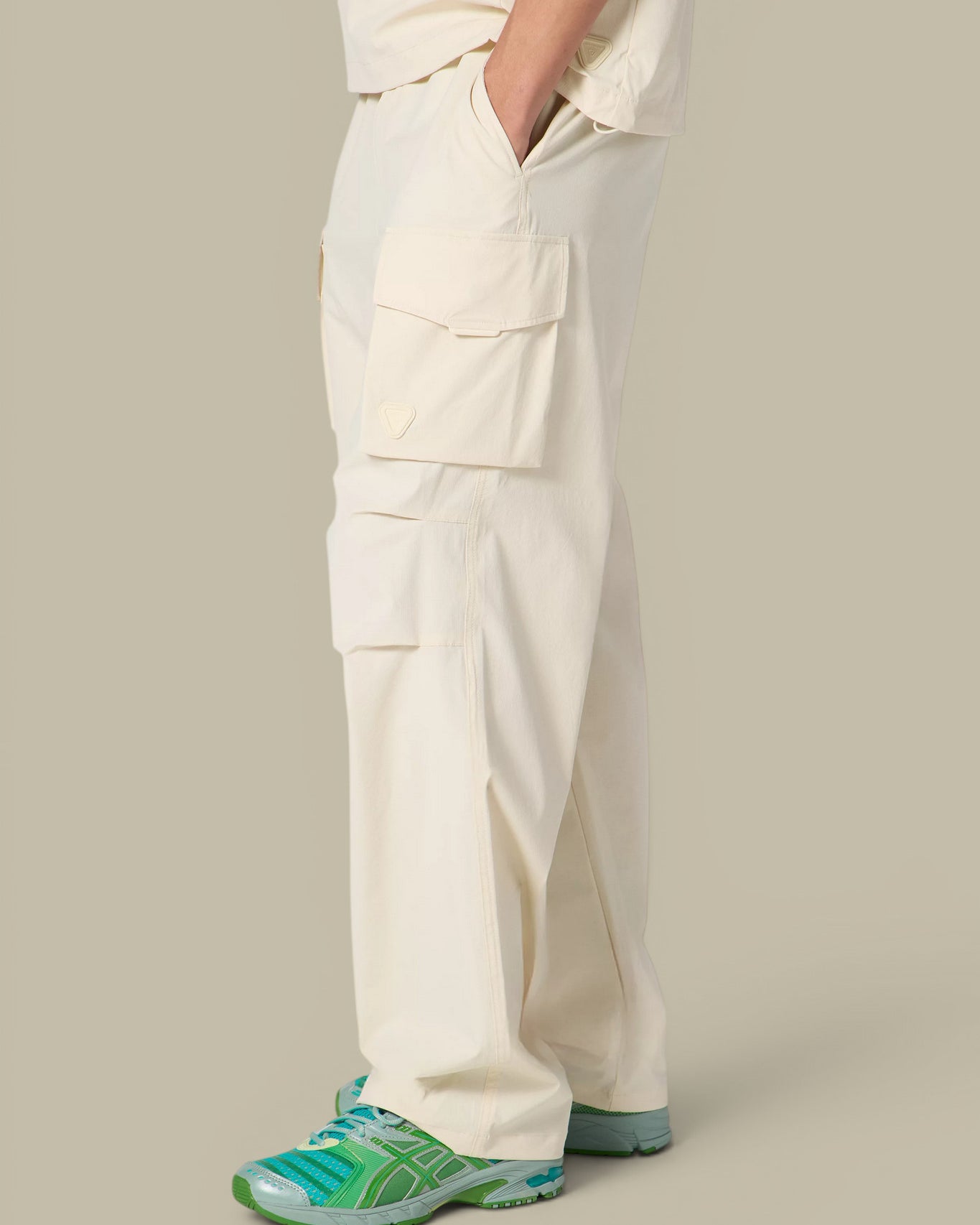Pantalon Gertrude Creme - Cargo Gertrude