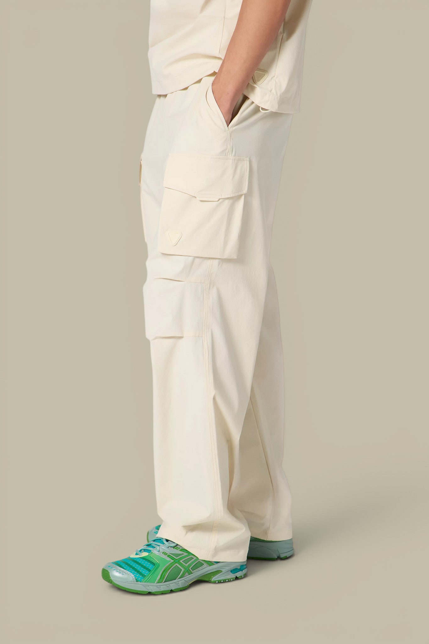Pantalon Gertrude Creme - Cargo Gertrude