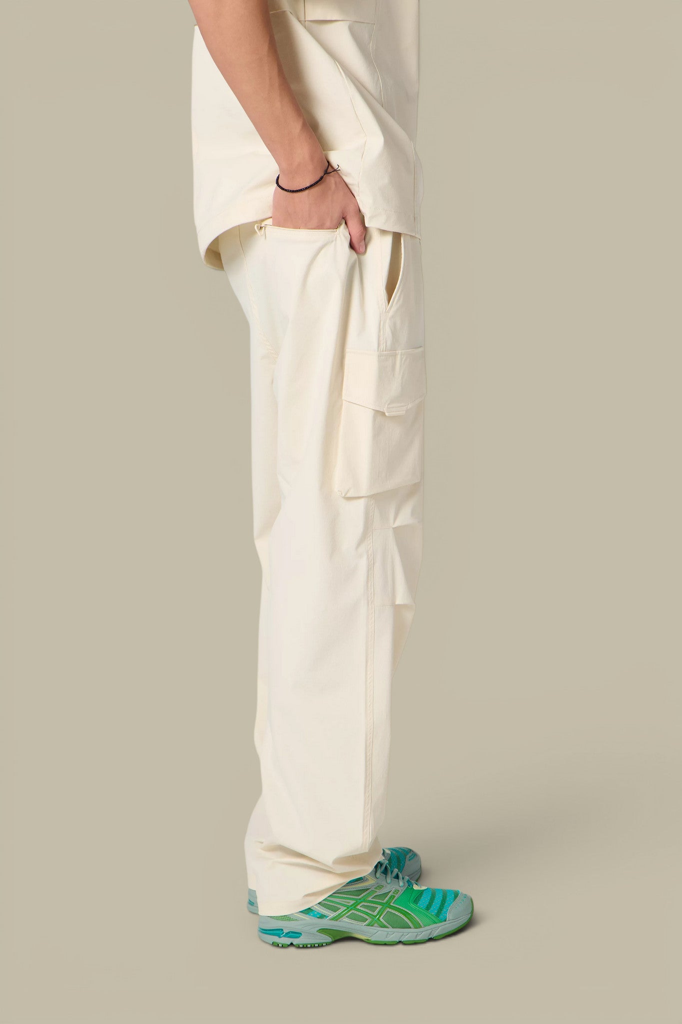 Pantalon Gertrude Creme - Cargo Gertrude