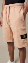 Short Stone Island Rose pâle - Coton Stone Island