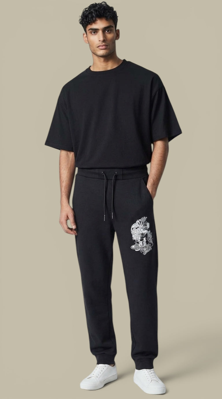 Pantalon Jogging Iceberg Noir iceberg