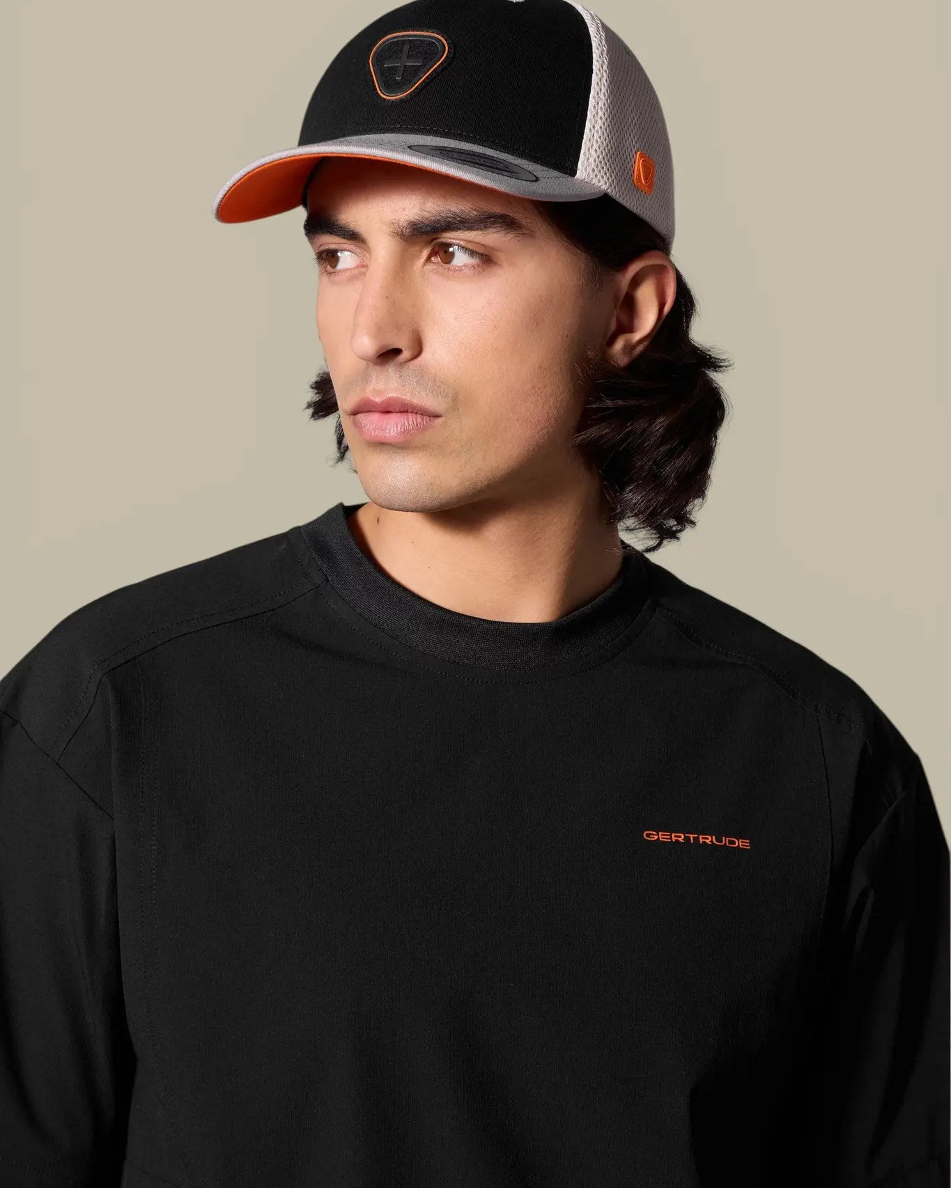 Casquette Gertrude Noir et Beige - Billys 2 Tones Gertrude