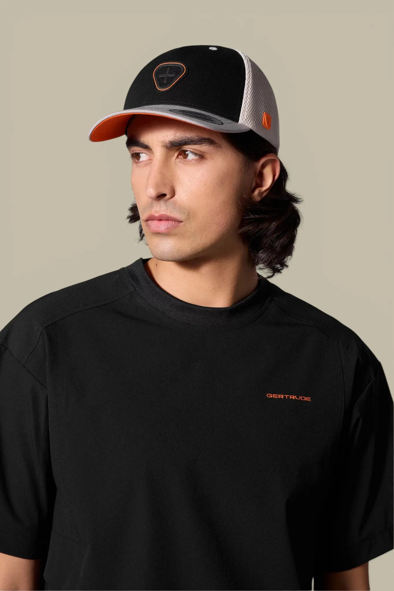 Casquette Gertrude Noir et Beige - Billys 2 Tones Gertrude