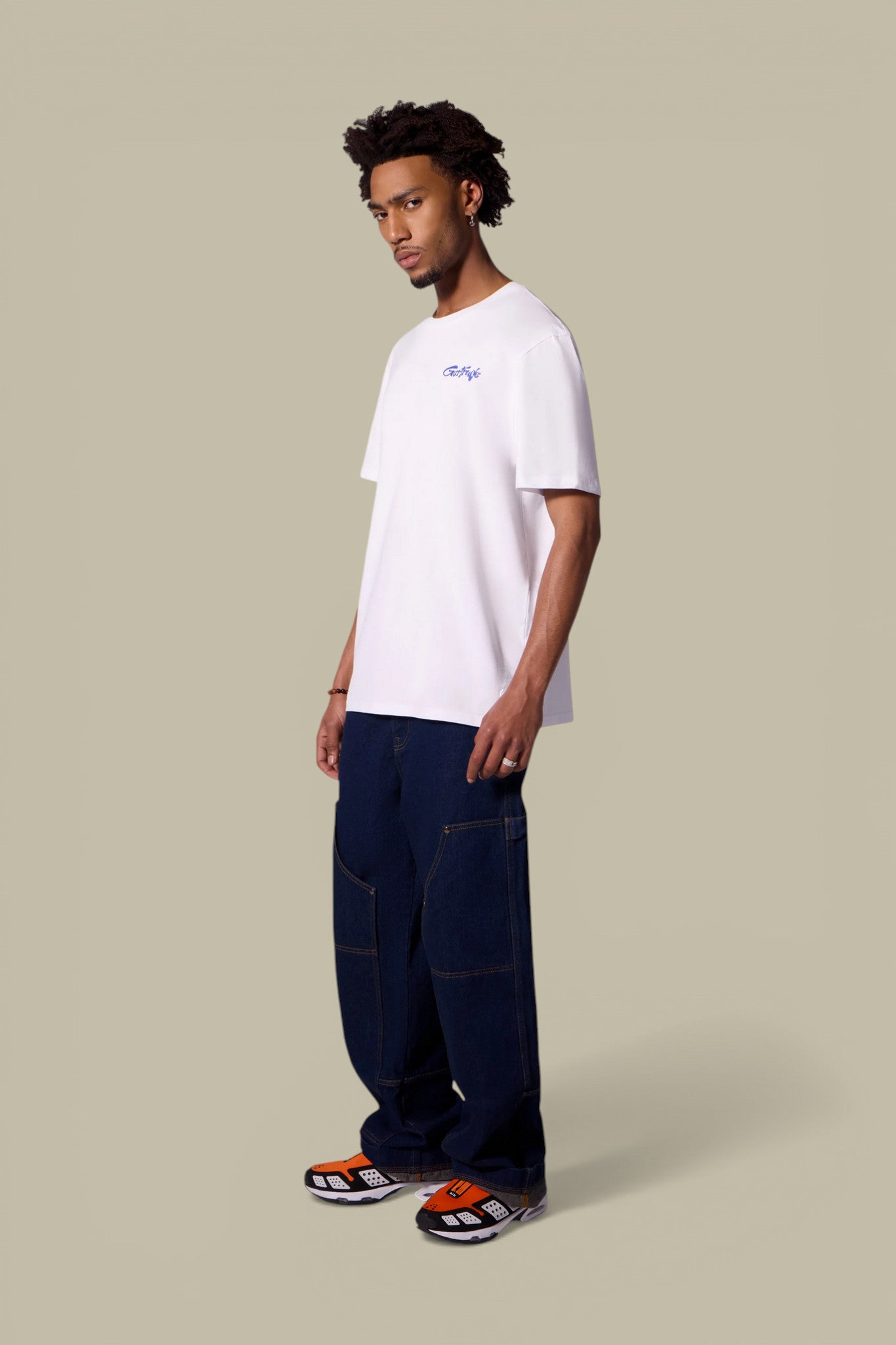 T-Shirt Gertrude Blanc - Leonce Daisy Gertrude