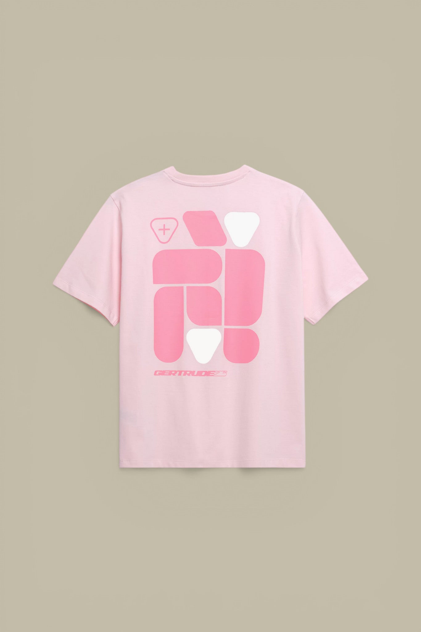 T-Shirt Gertrude Rose - Leonce Geometry Gertrude