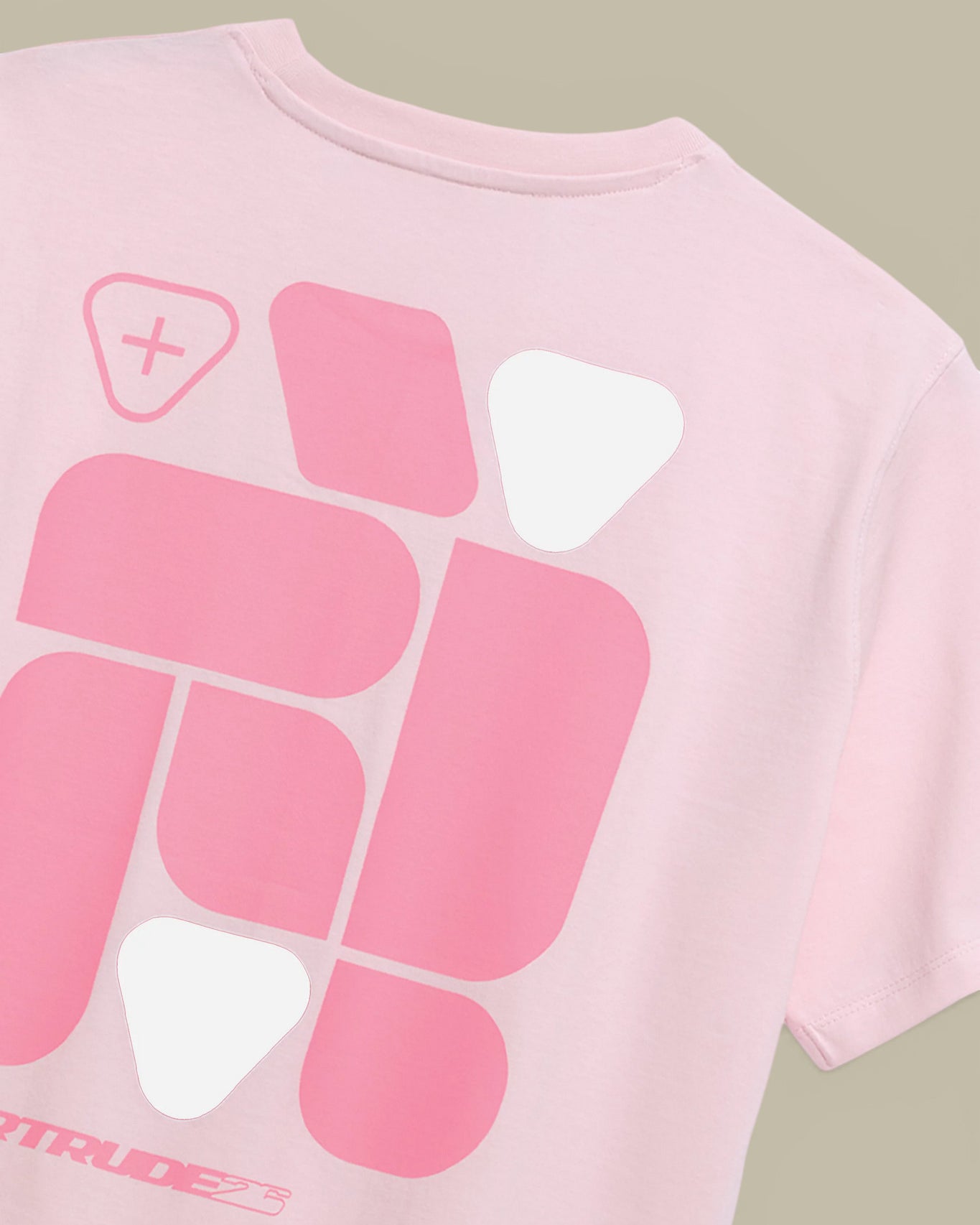 T-Shirt Gertrude Rose - Leonce Geometry Gertrude