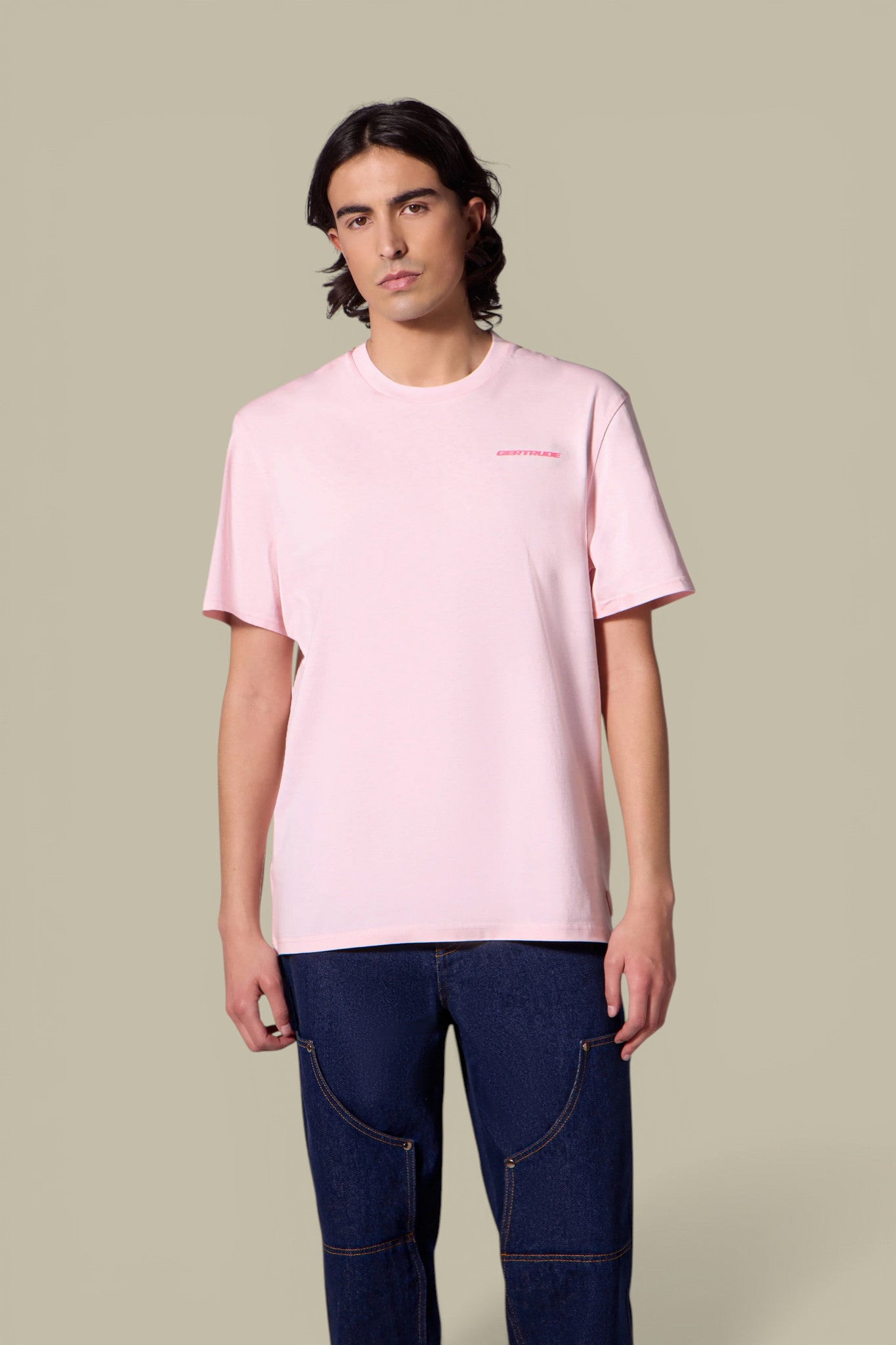 T-Shirt Gertrude Rose - Leonce Geometry Gertrude