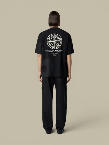T - Shirt - Stone Island Noir - Compas Dos Stone Island