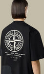 T - Shirt - Stone Island Noir - Compas Dos Stone Island