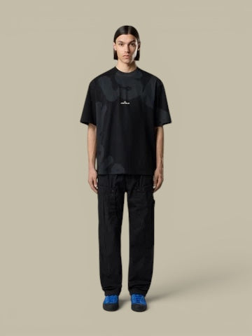 T - Shirt - Stone Island Noir - Compas Dos Stone Island