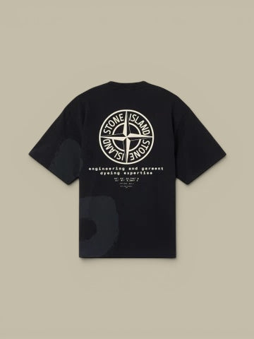 T - Shirt - Stone Island Noir - Compas Dos Stone Island