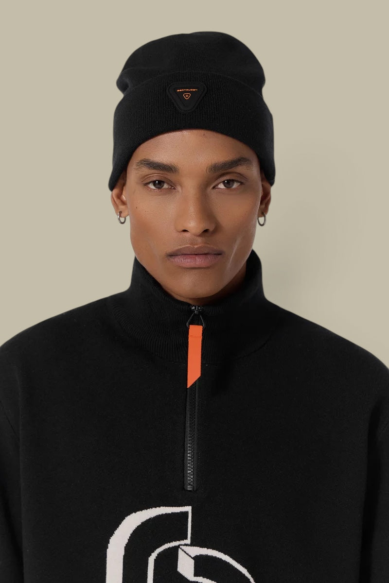 Bonnet Gertrude - Black en Maille